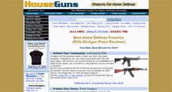 Desktop Screenshot of houseguns.com
